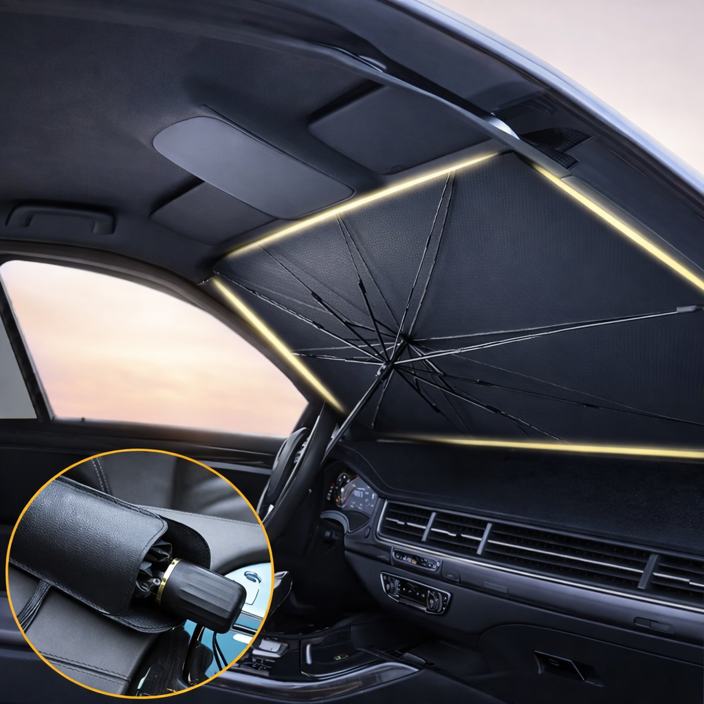 Parasol plegable para coche