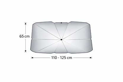 Parasol plegable para coche
